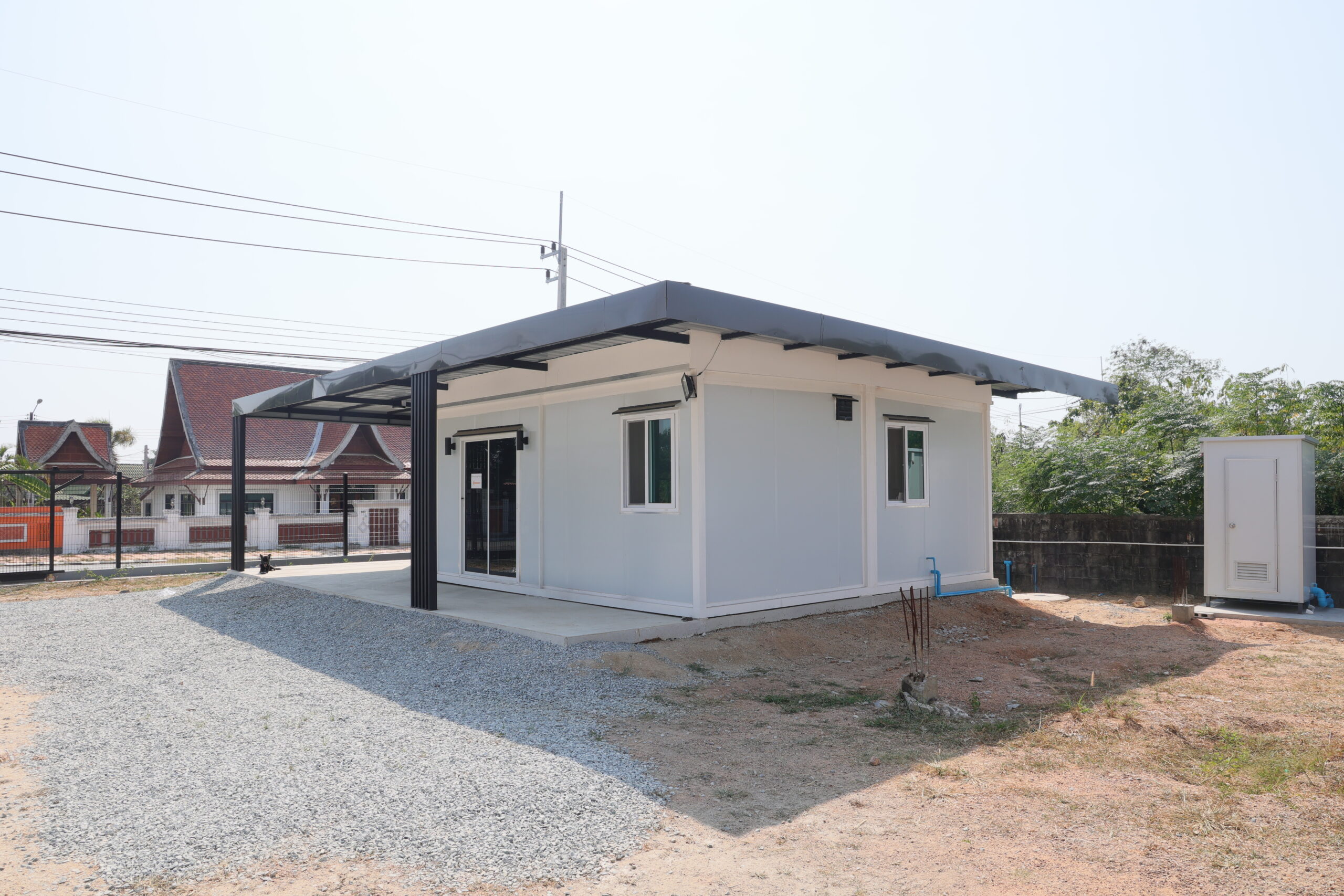 ตู้คอนเทนเนอร์ออฟฟิศสำหรับโลจิสติกส์